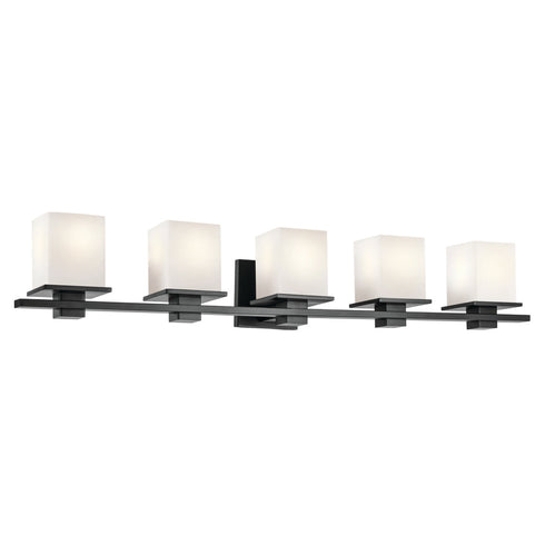 Kichler Tully Bath 5 Light in Black Finish Model: 45193BK