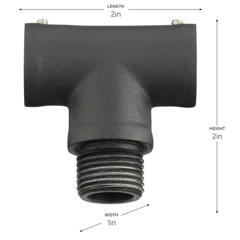 Kichler Two Fixture Mount in Black Brass Finish Model: 15515BKB