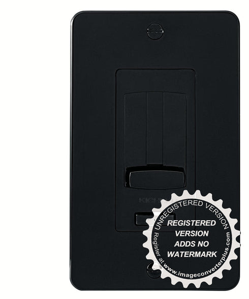 Kichler Under Cabinet Accessories LED Driver + Dimmer Trim Bw Model: 1DDTRIMBW