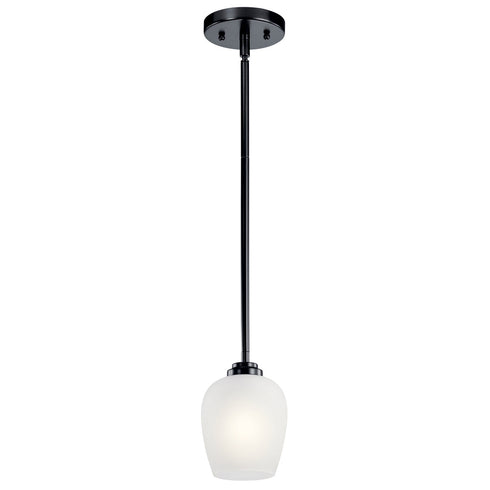 Kichler Valserrano 1 Light Mini Pendant Model: 44380BK