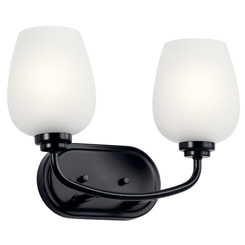 Kichler Valserrano 2 Light Bath Model: 45128BK