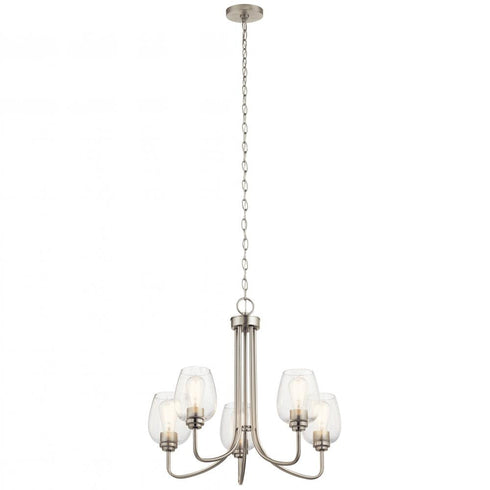 Kichler Valserrano 5 Light Chandelier Model: 44377BK