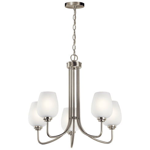 Kichler Valserrano 5 Light Chandelier Model: 44377BK