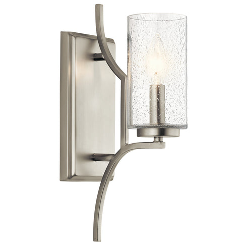 Kichler Vara 1 Light Wall Sconce Model: 44070DBK