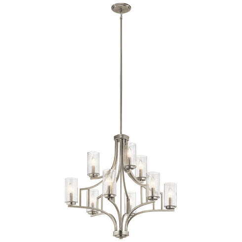 Kichler Vara 9 Light Chandelier Model: 44073DBK