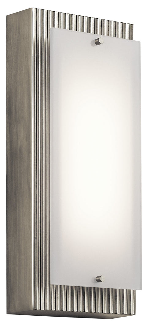 Kichler Vego 1 Light LED Wall Sconce Model: 42372NILED