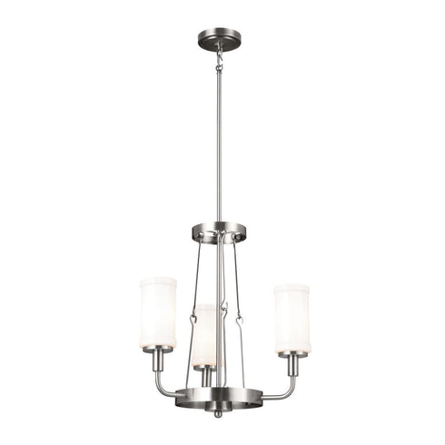 Kichler Vetivene 20 Inch 3 Light Chandelier Classic Model: 52450CLP