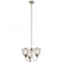 Kichler Voclain 3 Light Chandelie Semi Flush Model: 52268NI