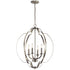Kichler Voleta 4 Light Large Foyer Pendant Model: 42138BK