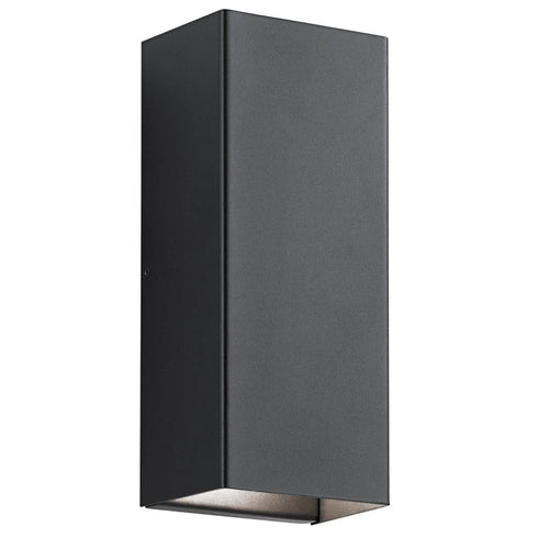Kichler Walden 2 Light LED Indoor Outdoor Wall Model: 49551AZLED