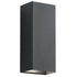 Kichler Walden 2 Light LED Indoor Outdoor Wall Model: 49551AZLED