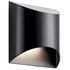 Kichler Wesley 1 Light LED Outdoor Wall Model: 49278BKLED