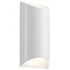 Kichler Wesley 2 Light LED Outdoor Wall Model: 49279BKLED