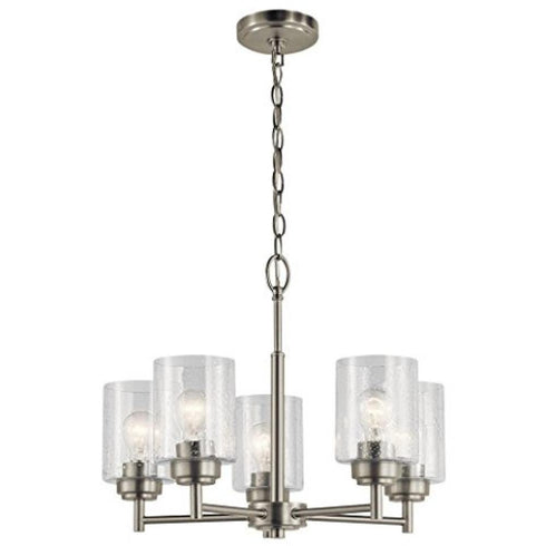Kichler Winslow 5 Light Chandelier Model: 44030NI