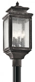 Kichler Wiscombe Park 4 Light Outdoor Post Mt Model: 49506OZ