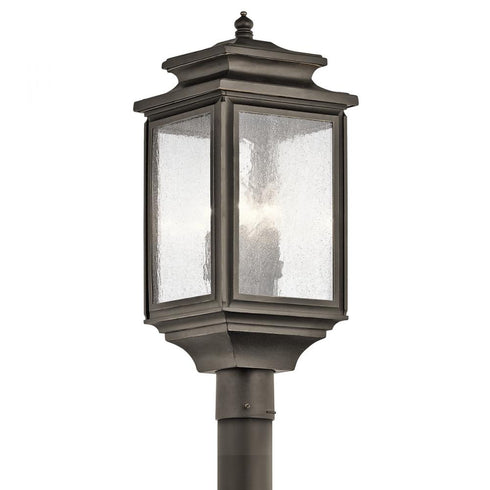 Kichler Wiscombe Park 4 Light Outdoor Post Mt Model: 49506OZ