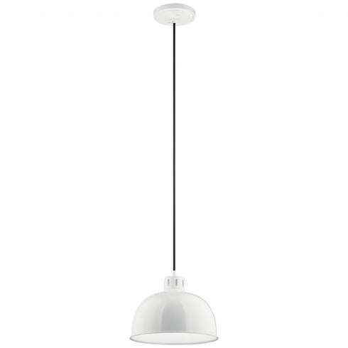 Kichler Zailey 1 Light Pendant Model: 52152BK