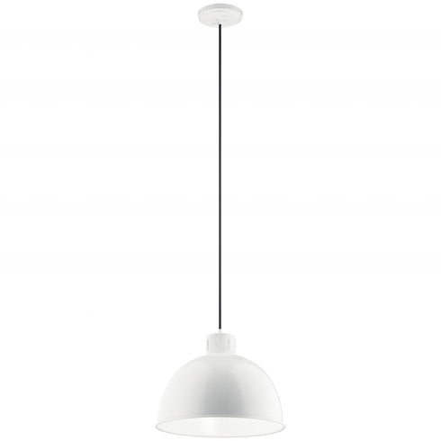 Kichler Zailey 1 Light Pendant Model: 52153BK