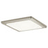 Kichler Zeo Flush Mount 13 Inch Square Model: 44249WHLED30
