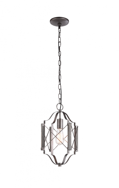 Matteo Lighting Asher 1 Light Pendant in Brown Model: C71401WD