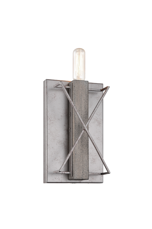 Matteo Lighting Asher 1 Light Wall Sconce in Brown Model: W71401WD