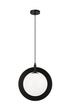 Matteo Lighting Astro in Aged Gold Brass Pendant Model: C80711AGCL