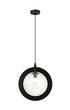 Matteo Lighting Astro in Aged Gold Brass Pendant Model: C80711AGCL