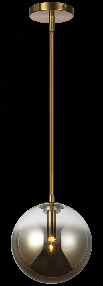 Matteo Lighting Averley 1 Light Pendants in Combination Finishes Model: C70711AGAG