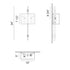 Matteo Lighting Badgley in Matte Black Wall Sconce Model: S13702MB