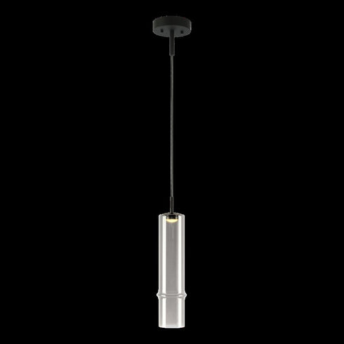 Matteo Lighting Bambu in Aged Gold Brass Pendant Model: C30601AGAM