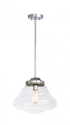 Matteo Lighting Blop 1 Light Pendant in Chrome Model: C66704CHCL
