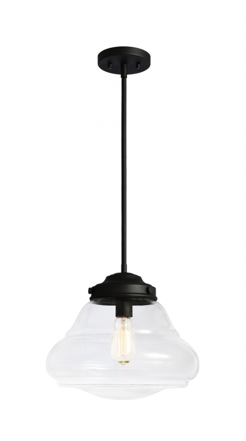 Matteo Lighting Blop 1 Light Pendant in Chrome Model: C66704CHCL