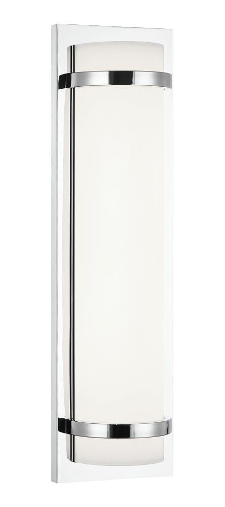 Matteo Lighting Brampton 1 Light Sconce in Chrome Model: S15824CH