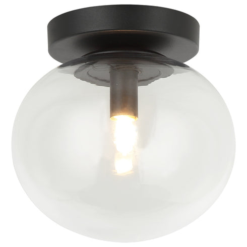 Matteo Lighting Bulbus in Matte Black Ceiling Mount Model: X38101MB