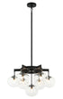 Matteo Lighting Bulbus in Matte Black Pendant Model: C38107MB