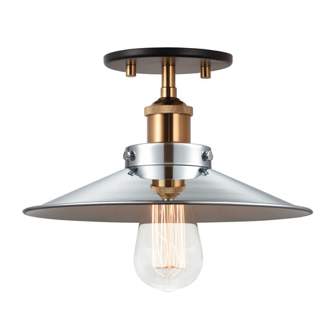 Matteo Lighting Bulstrode's Workshop in Aged Gold Brass Ceiling Mount Model: X46111AGBK