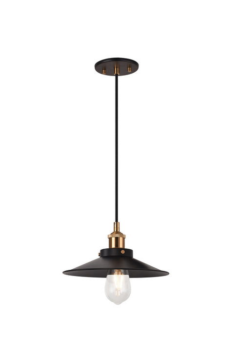 Matteo Lighting Bulstrode's Workshop in Aged Gold Brass Pendant Model: C46111AGBK