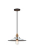 Matteo Lighting Bulstrode's Workshop in Aged Gold Brass Pendant Model: C46112AGCH