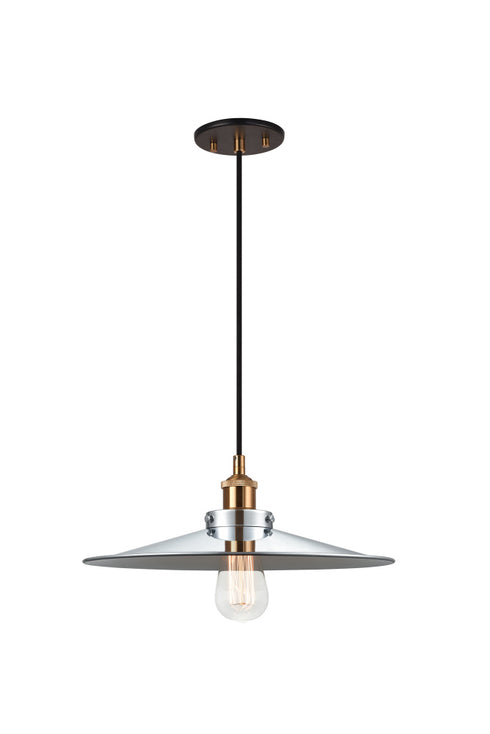 Matteo Lighting Bulstrode's Workshop in Aged Gold Brass Pendant Model: C46113AGCH