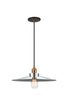 Matteo Lighting Bulstrode's Workshop in Aged Gold Brass Pendant Model: C46113AGCH