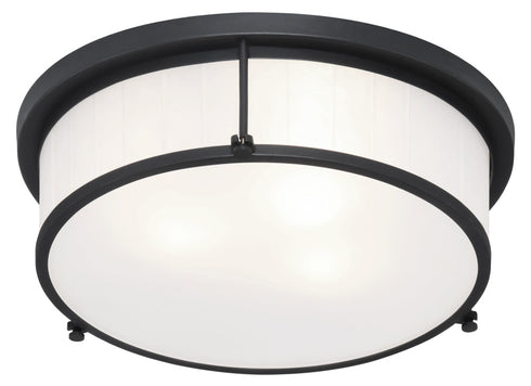 Matteo Lighting Caisse Claire in Matte Black Ceiling Mount Model: M14903MB