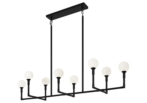 Matteo Lighting Candlestix in Aged Gold Brass Chandelier Model: C64808AGOP