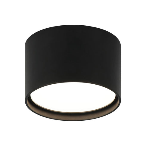 Matteo Lighting Caravon 1 Light Ceiling Mount in Black Model: M17101MB