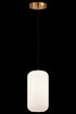Matteo Lighting Charismo 1 Light Pendants in Combination Finishes Model: C61002AGOP