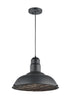 Matteo Lighting Clarkson Series in Matte Black Pendant Model: C54111MB