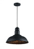 Matteo Lighting Clarkson Series in Matte Black Pendant Model: C54111MB