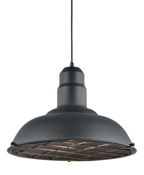 Matteo Lighting Clarkson Series in Matte Black Pendant Model: C54111MB