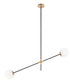 Matteo Lighting Cosmic in Aged Gold Brass Pendant Model: C78712AGCL