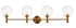 Matteo Lighting Cosmo in Aged Gold Brass Wall Sconce Model: S06004AGCL