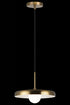 Matteo Lighting Creston 1 Light Pendants in Black Model: C34411MBOP